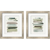 Framed 'Grass Stains 2 Piece Framed Art Print Set' border=