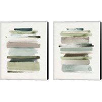 Framed 'Grass Stains 2 Piece Canvas Print Set' border=