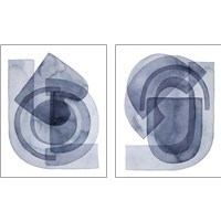 Framed 'Cool Gears 2 Piece Art Print Set' border=