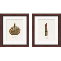 Framed Gilded Toiletries 2 Piece Framed Art Print Set