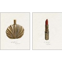 Framed Gilded Toiletries 2 Piece Art Print Set