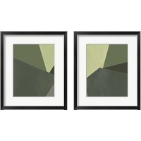 Framed 'Sage Prism 2 Piece Framed Art Print Set' border=