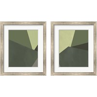 Framed 'Sage Prism 2 Piece Framed Art Print Set' border=
