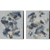 Framed Crystal & Stone 2 Piece Canvas Print Set