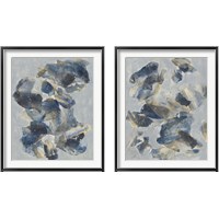 Framed 'Crystal & Stone 2 Piece Framed Art Print Set' border=