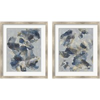 Framed Crystal & Stone 2 Piece Framed Art Print Set