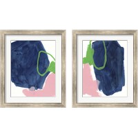 Framed 'Dream Cycle 2 Piece Framed Art Print Set' border=