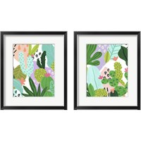 Framed Party Plants 2 Piece Framed Art Print Set