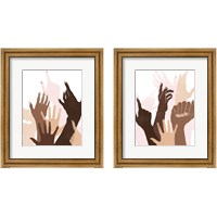 Framed Reach & Rise 2 Piece Framed Art Print Set