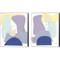 Framed 'Luminous Bay 2 Piece Canvas Print Set' border=