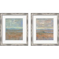 Framed 'Evening Marsh 2 Piece Framed Art Print Set' border=