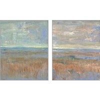 Framed 'Evening Marsh 2 Piece Art Print Set' border=