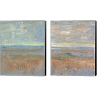 Framed 'Evening Marsh 2 Piece Canvas Print Set' border=