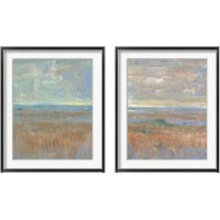 Framed 'Evening Marsh 2 Piece Framed Art Print Set' border=