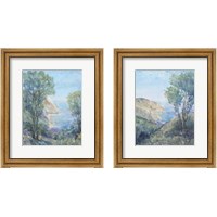 Framed 'Scenic View 2 Piece Framed Art Print Set' border=