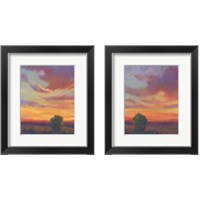 Framed Fire in the Sky 2 Piece Framed Art Print Set