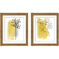 Framed Botanique en Gris 2 Piece Framed Art Print Set