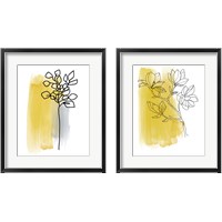 Framed Botanique en Gris 2 Piece Framed Art Print Set