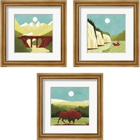 Framed Great Outdoors 3 Piece Framed Art Print Set
