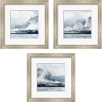 Framed Passing Rain Storm 3 Piece Framed Art Print Set