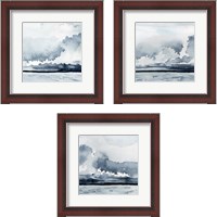 Framed Passing Rain Storm 3 Piece Framed Art Print Set