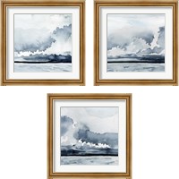 Framed Passing Rain Storm 3 Piece Framed Art Print Set