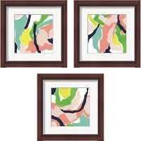 Framed Color Curren 3 Piece Framed Art Print Set