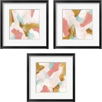 Framed 'Flight Path 3 Piece Framed Art Print Set' border=