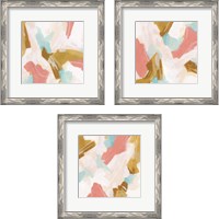 Framed 'Flight Path 3 Piece Framed Art Print Set' border=