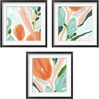 Framed Primal Flora 3 Piece Framed Art Print Set