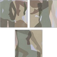 Framed 'Stories In Between 3 Piece Art Print Set' border=