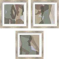 Framed 'Stories In Between 3 Piece Framed Art Print Set' border=