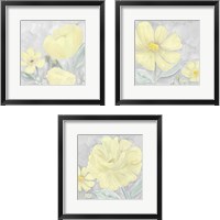 Framed Peaceful Repose Gray & YellowSeries 3 Piece Framed Art Print Set
