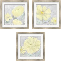 Framed Peaceful Repose Gray & YellowSeries 3 Piece Framed Art Print Set