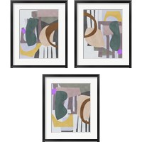 Framed City Shades 3 Piece Framed Art Print Set