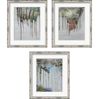 Framed 'Memories  3 Piece Framed Art Print Set' border=