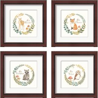 Framed 'Be 4 Piece Framed Art Print Set' border=