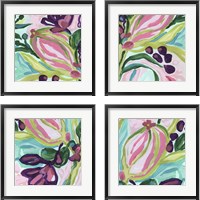 Framed Tropic Expression 4 Piece Framed Art Print Set