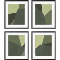 Framed Sage Prism 4 Piece Framed Art Print Set
