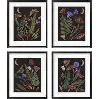 Framed Dark Forest 4 Piece Framed Art Print Set