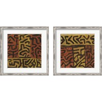 Framed 'Kuba  2 Piece Framed Art Print Set' border=