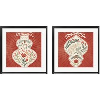 Framed Winter Blooms 2 Piece Framed Art Print Set