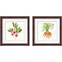 Framed 'Kitchen Garden 2 Piece Framed Art Print Set' border=