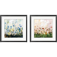 Framed 'Spontaneous Summer 2 Piece Framed Art Print Set' border=