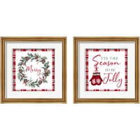 Framed Christmas 2 Piece Framed Art Print Set