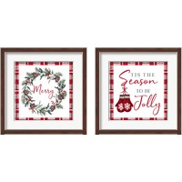 Framed Christmas 2 Piece Framed Art Print Set