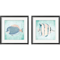 Framed Fish In The Sea 2 Piece Framed Art Print Set