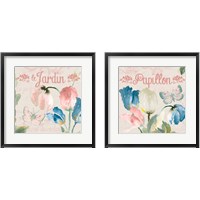 Framed French Tulips 2 Piece Framed Art Print Set