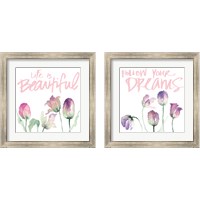 Framed Beautiful Dreams 2 Piece Framed Art Print Set