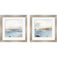Framed Along The Golden Coast 2 Piece Framed Art Print Set
